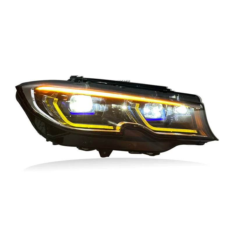 SJCオートレーザーヘッドライト BMW 3シリーズ G20 G28 19-22用 ヘッド