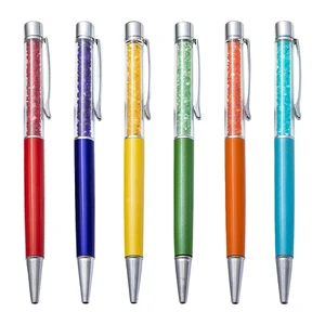 Metal Sports Rotating Core Handmade Ballpoint Pen Promotional Gift Pen for Business Office Use with Custom Logo Printing