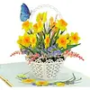 Daffodils Basket