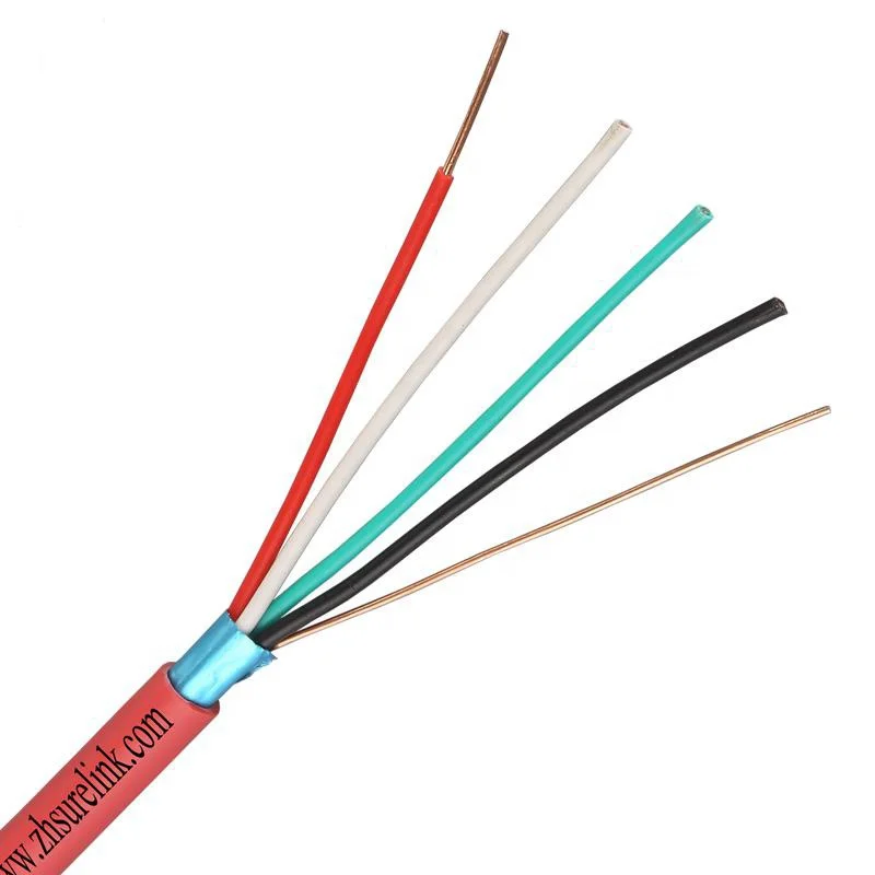 PH30 PH120耐火ケーブル 2芯または4芯 1.5mmまたは2.5mmシールド付き