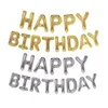 16 pollici argento Buon Compleanno
