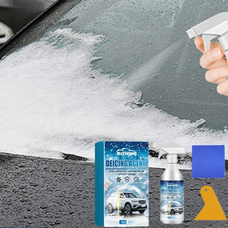 Средство для удаления льда на лобовое стекло 60 мл