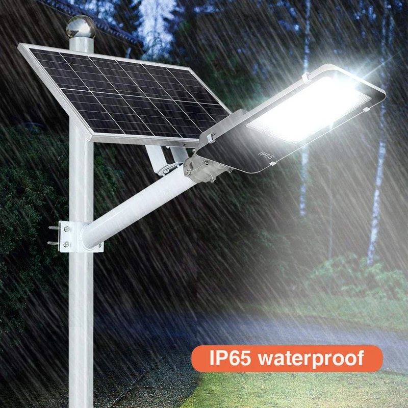 Factory Price High Lumen LED Dual solar street light lamp jardin  solair
