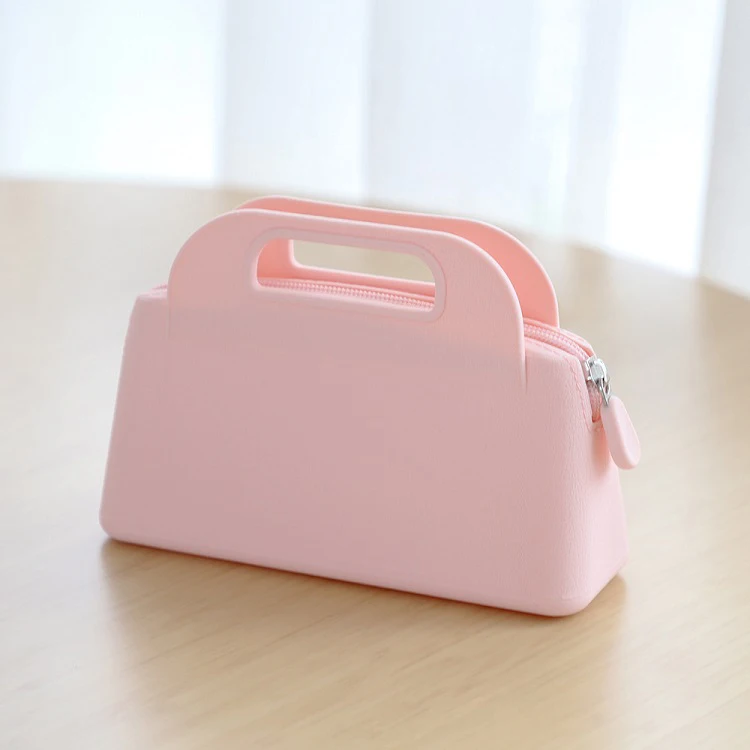 Fashion Jelly Handbag Frosted Color Silicone Mini Bags Accessories