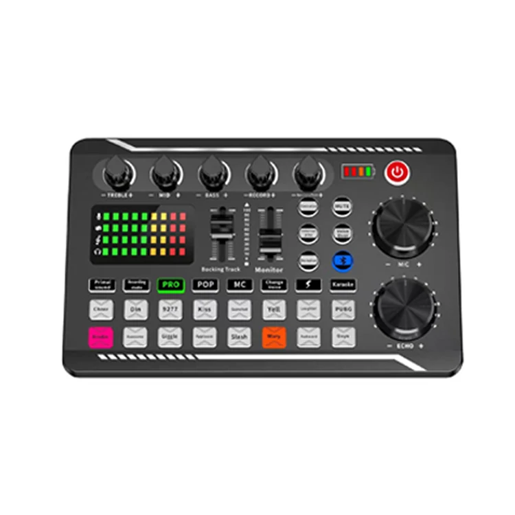 Professional Recording Studio Sound Cards Live Stream Usb Sound Card ...