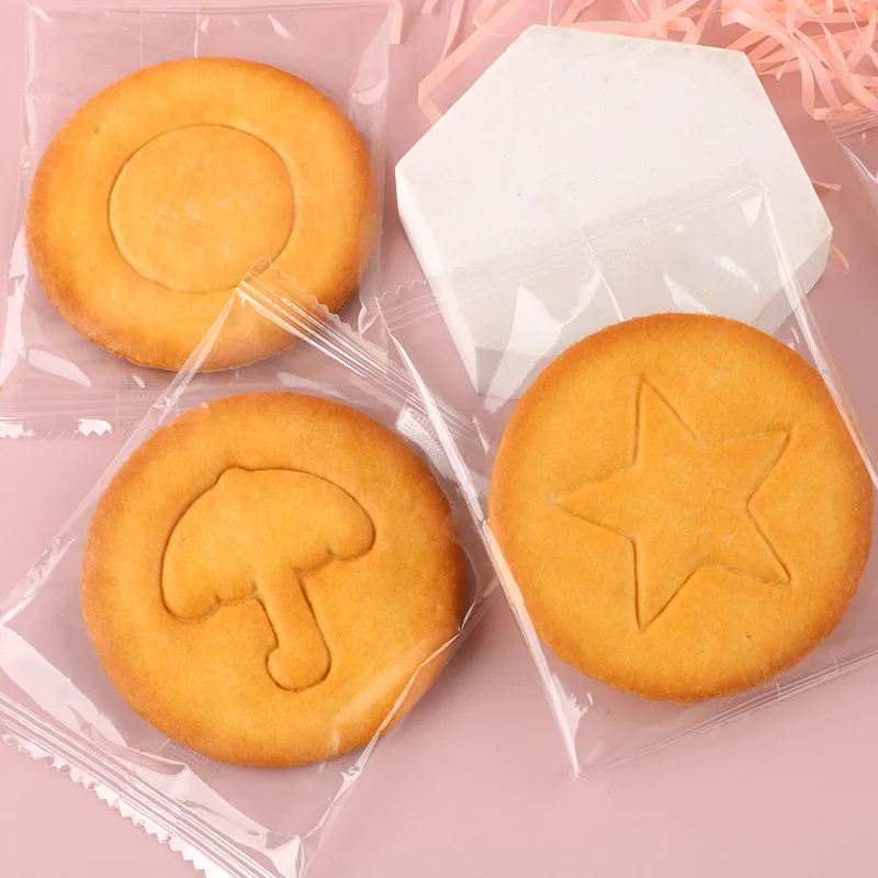 Game Biscuits Pattern Circular Game Children's Gift Christmas Snacks Egg Cracker Salty Round Biscuit