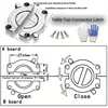 Zinc alloy desktop buckle connector