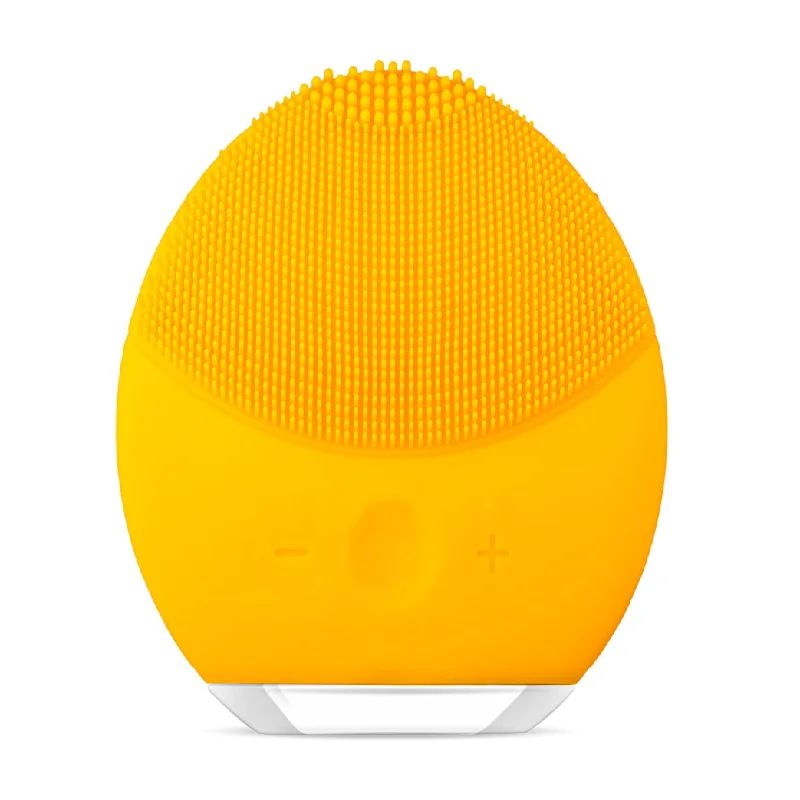 PSB custom soft handheld rechargeable mini electric inface sonic silicone face facial cleansing exfoliating brush