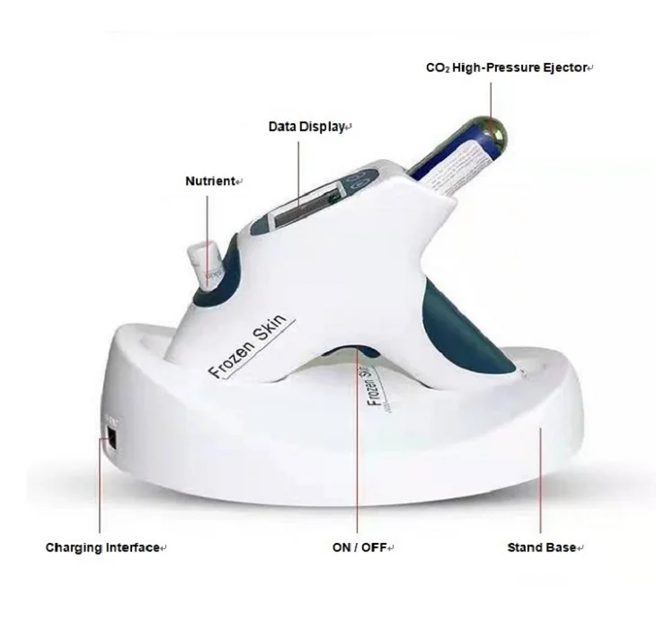 Frozen Skin Cartridges for Co2 Gun Anti-aging Wrinkle Remover CO2 skin cool lift machine frozen skin gun
