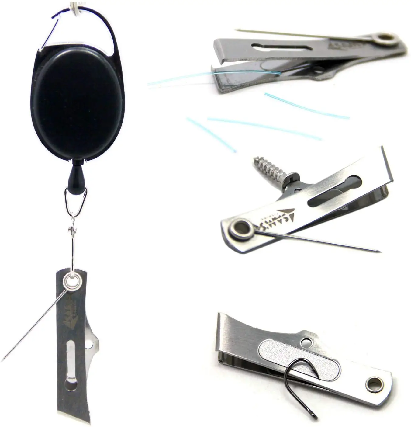 Fishing Nipper Clip Tool Accessories Equipment Fly Sharpener Retractor 