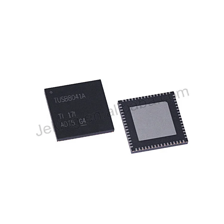 Jeking USB Interface IC 4-port SuperSpeed 5-Gbps USB 3.1 hub 64-VQFN 0 to 70 TUSB8041ARGC