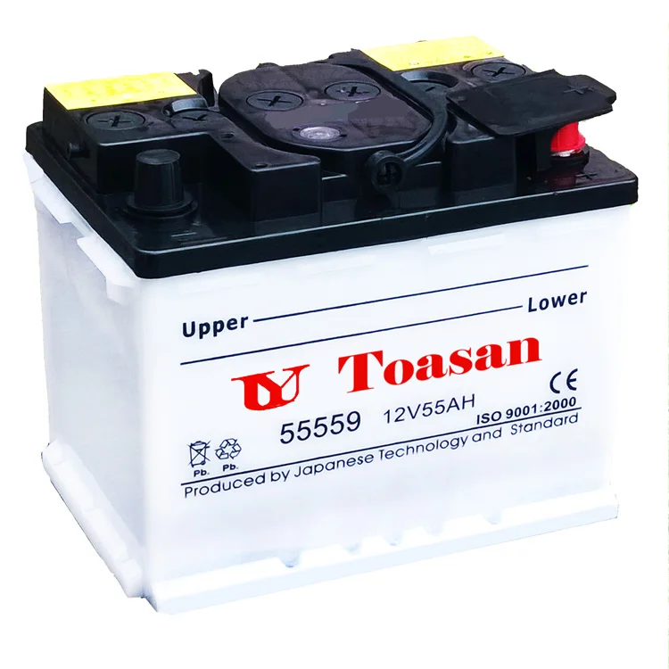 Din Standard Dry Charged Car Battery Turkey 55559 - Buy 55559,Din55,12v ...
