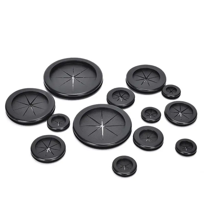 High Temperature Guard Coil Hole Plugs Cap Cover Curve Cable Uniseal