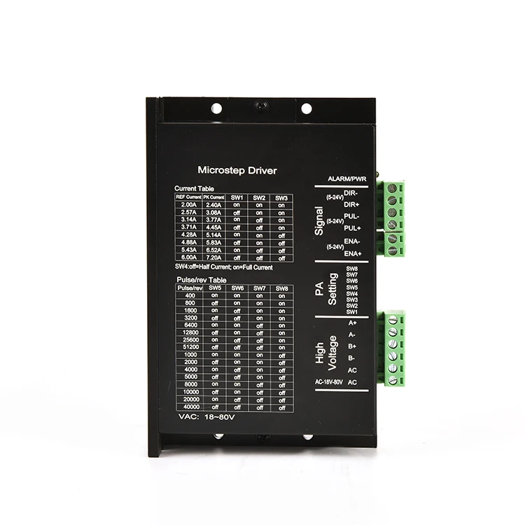 CY860 Stepper Motor Driver 6A for Nema 34 Stepper Motor