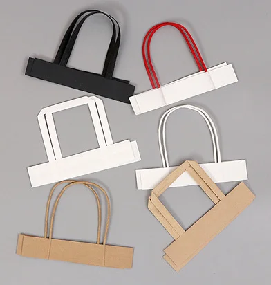 Paste Type Design Twisted Paper Rope Handle for Bags