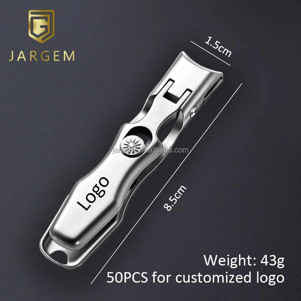 Smart Design Nail Clippers With Catcher Two Times Sharpening Finger Toe Nail Clippers Kit Set Wholesale Nail Tools