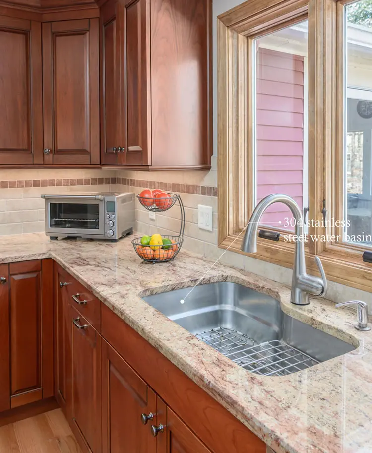 high quality american wood kitchen cabinet furniture At good price