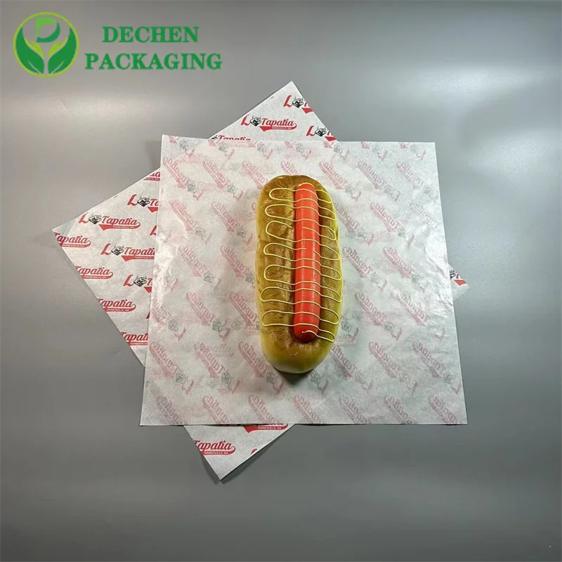 Hotdog Wrapper Custom Food Tissue Paper