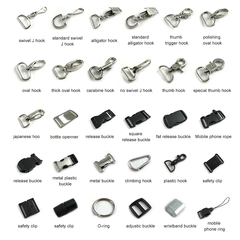 Factory Supply Various Metal Buckle Clip