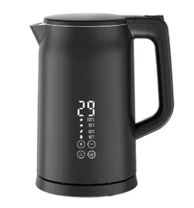 WIFI Digital 1.7L Electric Kettle with Touch Sensor Stainless Steel 304 Temperature Control Keep Warm Feature Samovar for Home