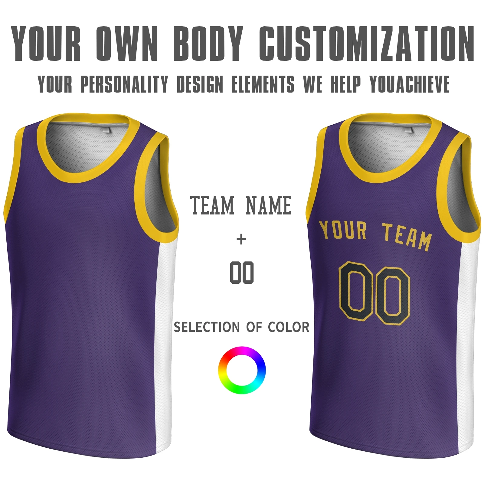New Season American Basketball Sports Jersey Embroidered Cheap Laker Basketball Jersey Custom