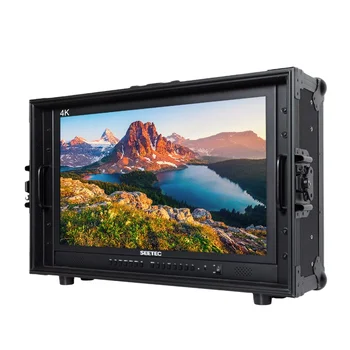 Multi-format ultra High Definition 10-bit Processing Monitor Led 23 Inch with Carry on Flight case