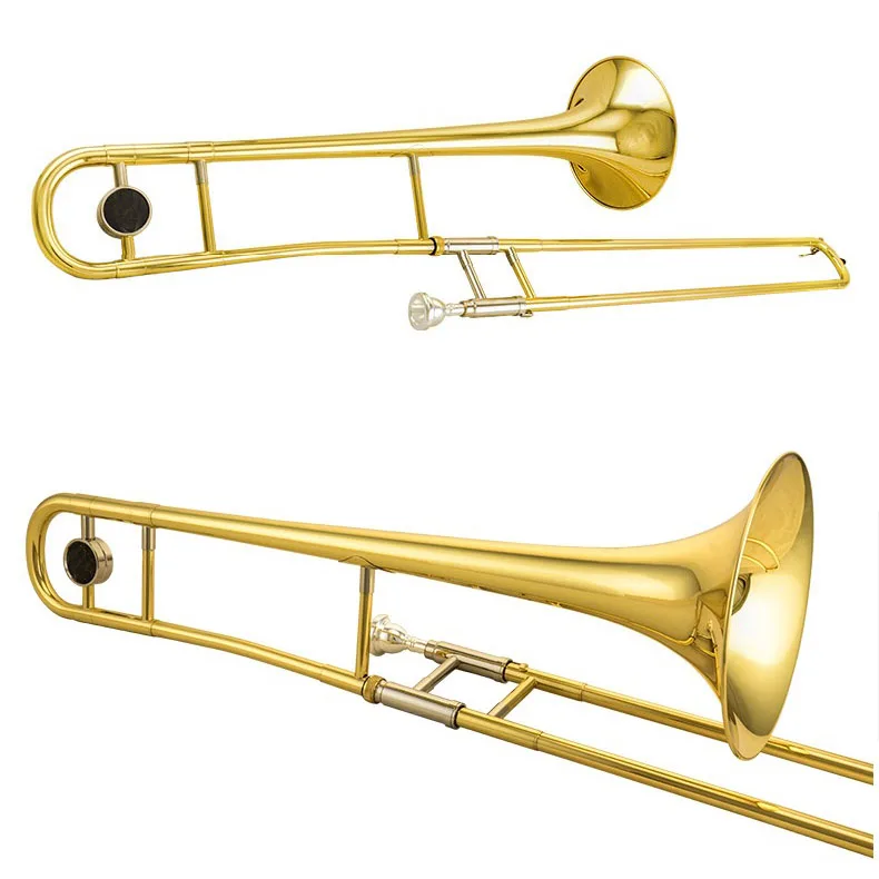 China Cheap Bb Key Tenor Trombone Buy Gold Lacquer Professional