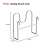Tablero de corte blanco rack