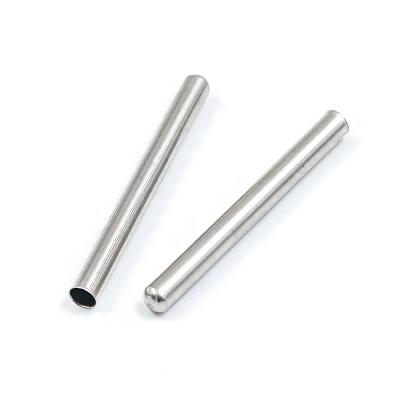 Factory Customized Machined stainless steel tube Head Sealing Tapering Stainless Steel Tube