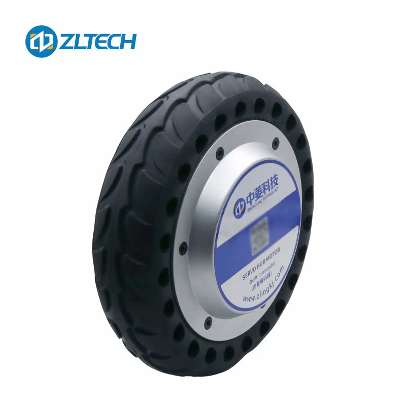 ZLTECH 8インチ 24V 36V 48V 350W 150kg積載量 ホイール ブラシレスDC