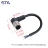90 degree Angled Male Plug