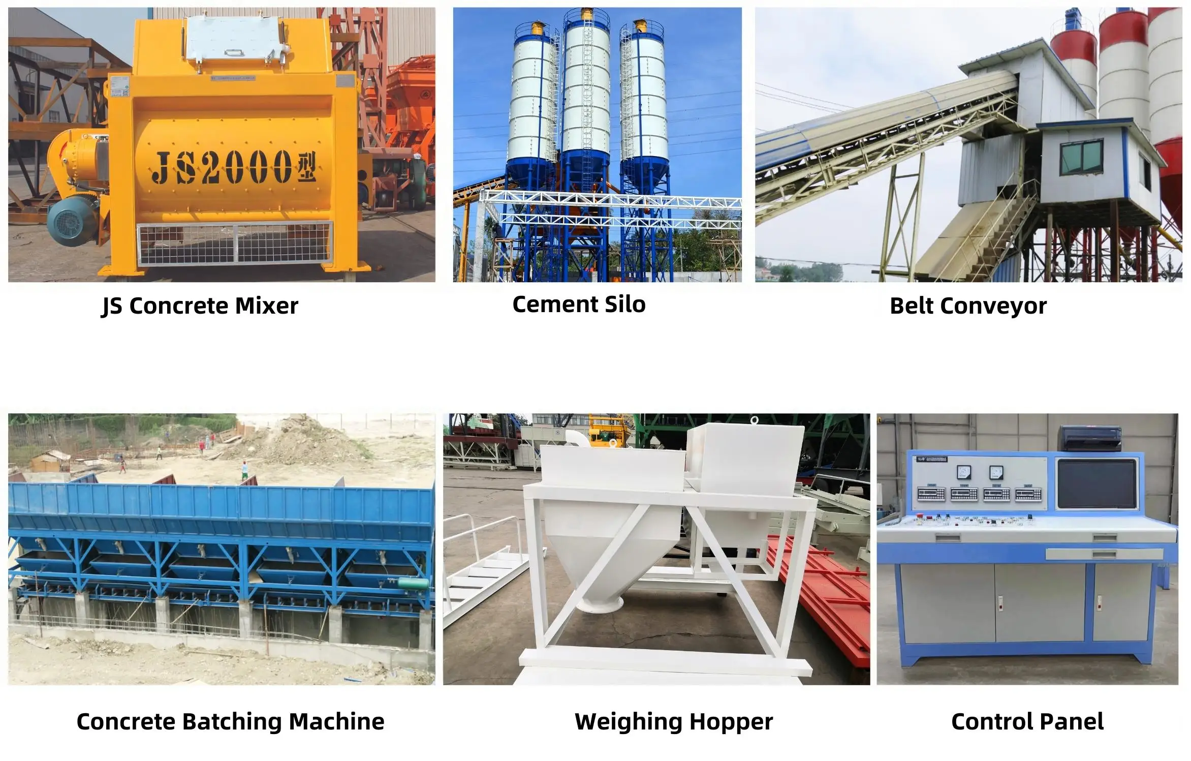 Precast Panel Batching Rack 50m3 60m3 Precast Mobile Concrete Mixing Plant Ready Mix Concrete Plant ...