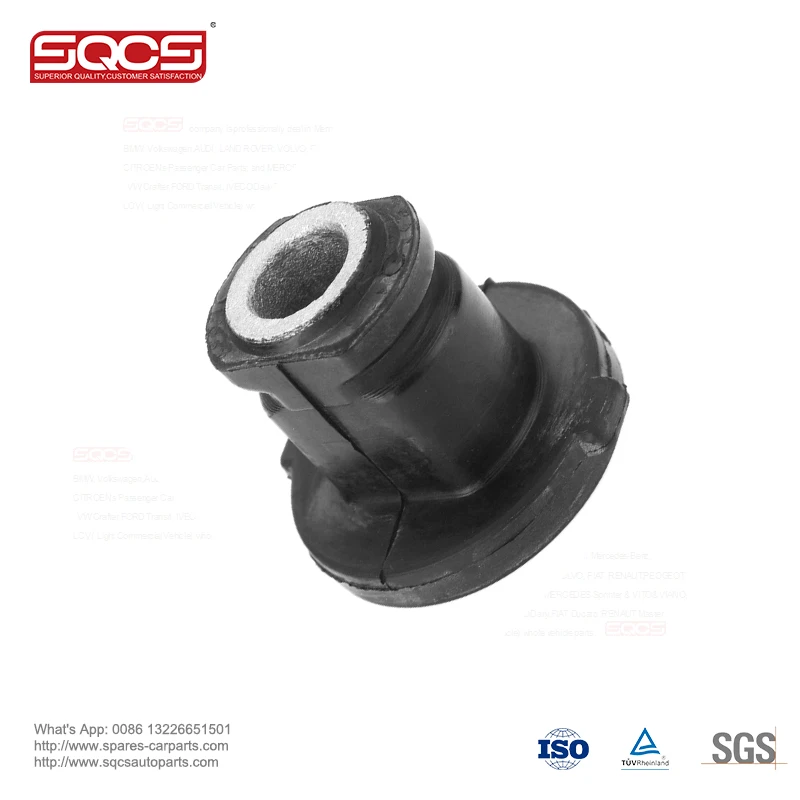 SQCS Brand Control Arm Bushing Kit and Steering Rack Bushing for Mercedes-Benz R320 GL420 ML300 R280 with 12 Months Warranty and Rubber Material