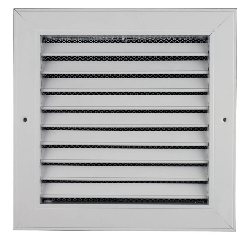 Customized Size Conditioning Aluminum Return air Grille with Metal Screen air Filter