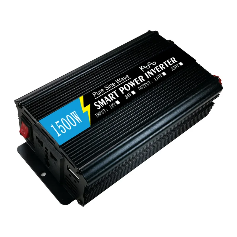 1500w Dc12v/24v Ac110v/220v Pure Sine Wave Car Power Inverter - Buy