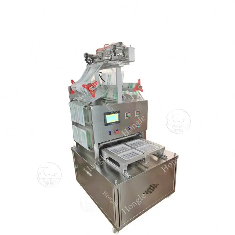 Máquina de sellado de contenedores plásticos automáticos confiables para la venta/máquina selladora de vasos