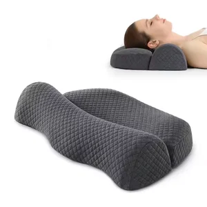 Luxury Orthopedic Memory Foam Pillow for Neck Pain Relief Ergonomic Cervical Pillow with Slow Rebound for Sleep for Nursing Use