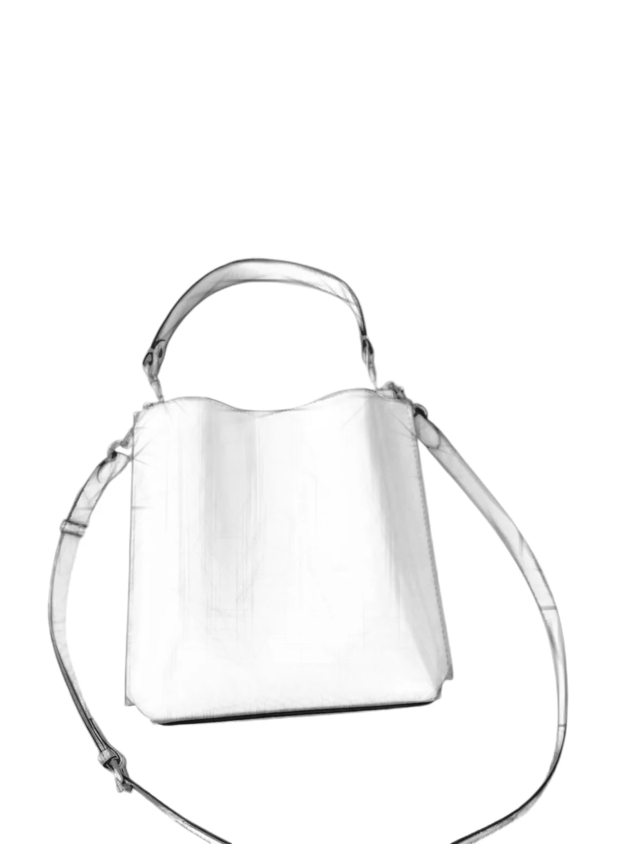 Soft Genuine Leather Women’s Tote Bag Large Capacity High-End Black Commute Shoulder Bucket Bag Drawstring Closure