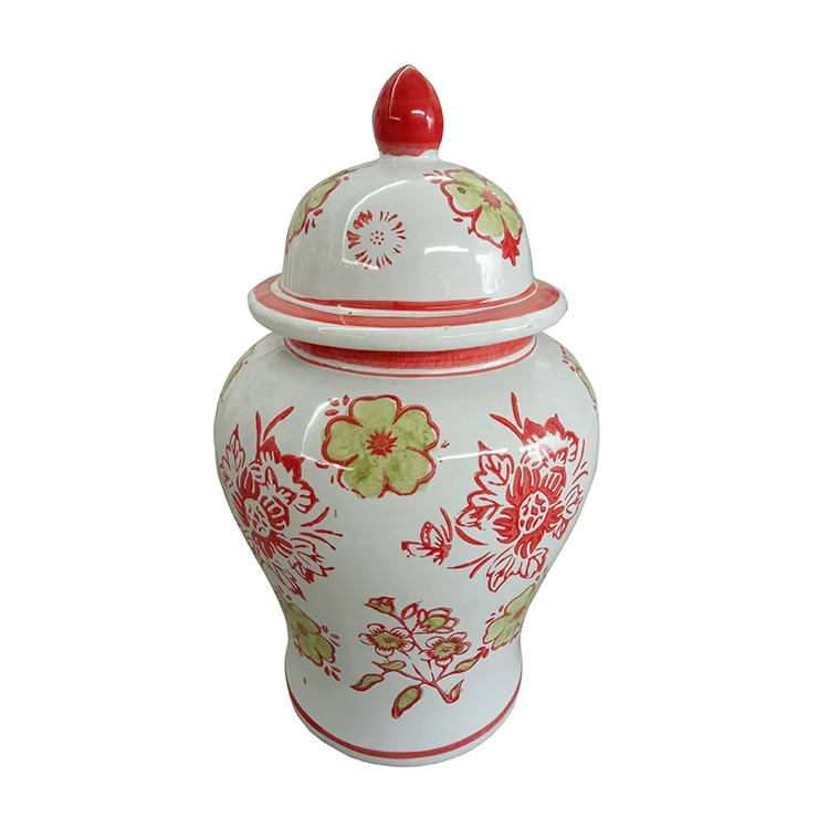 Ceramic ginger jar decoration ceramic vse