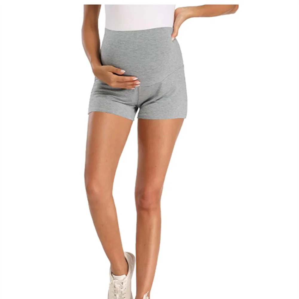 Amorbella Womens Maternity Yoga Shorts Pregnancy Shorts Lounge Wear Pants 