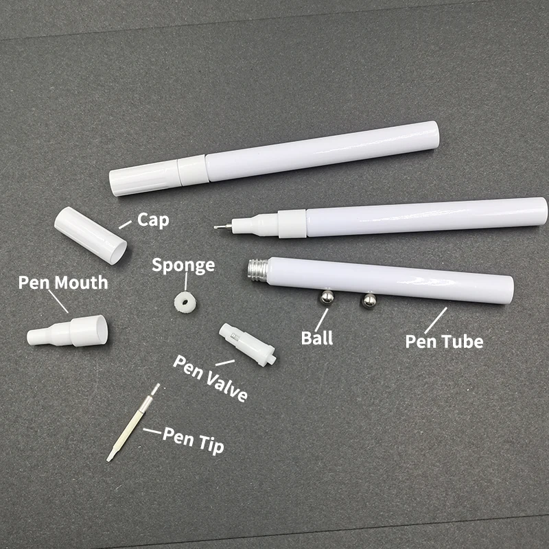 Индивидуальный Логотип различные цвета нетоксичный пустой маркер для автомобильной краски маркировочная плитка напольные