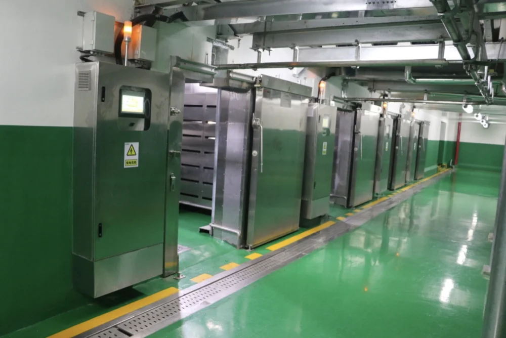 Customized Industrial High Humidity Low Temperature Thawing Machine for Core Meat Processing Lines