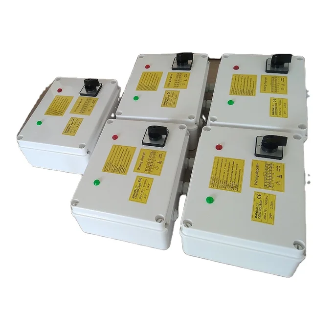 380V Control Box for Submersible Pump Overcurrent Protection Three Phase Electric Control Panel