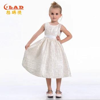 9-11 Years Kids Girls' Cute Smocked Girls Boutique Little Easter Ball Dress Set Baby Gril Dresses