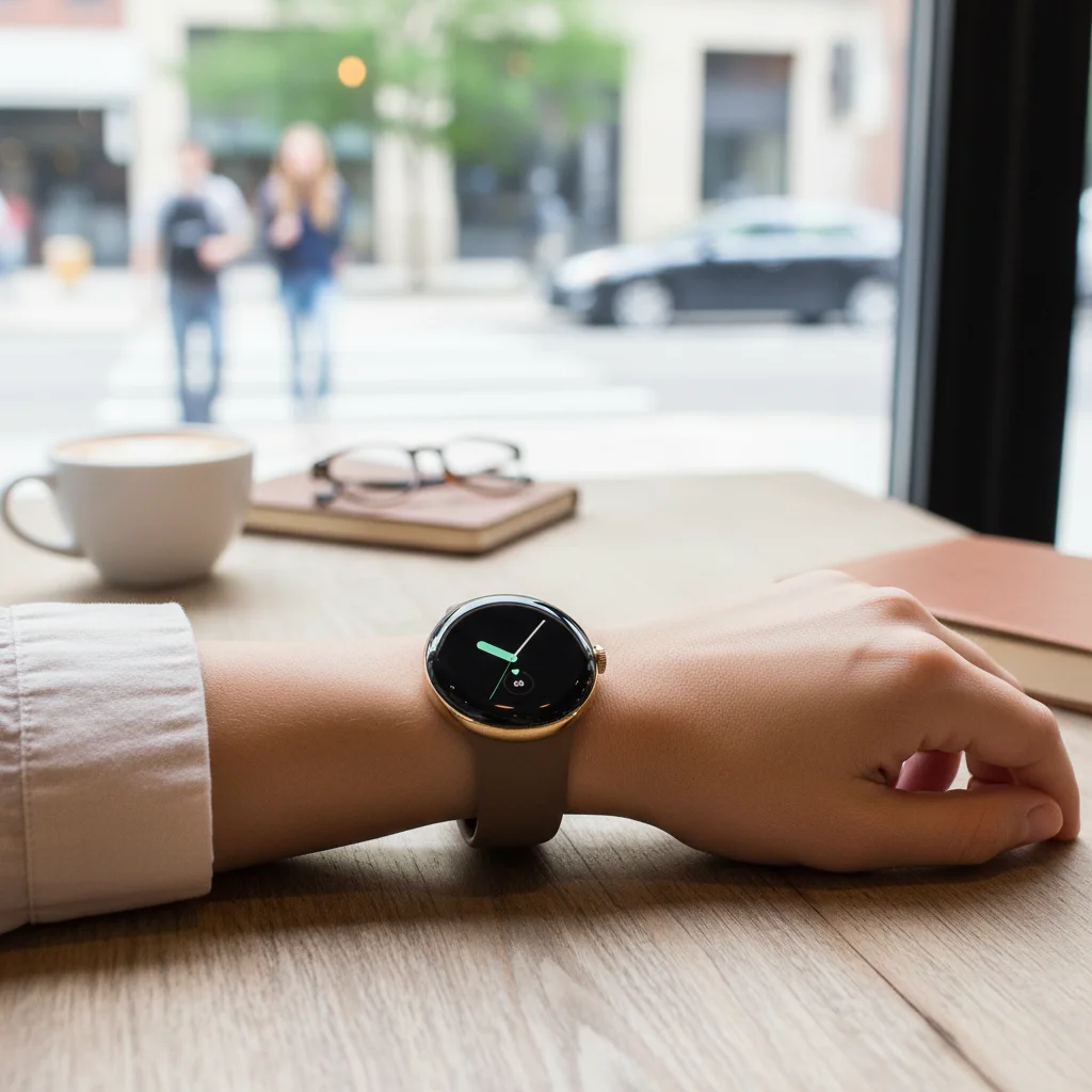 Google Pixel Watch - Premium Smart Watch with Active Band