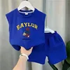 Bear blue suit