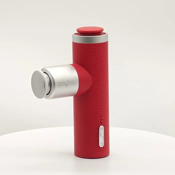 Heated Function Handheld Rechargeable Battery Massage Gun with 3 Speeds for Percussion Fascia Muscle