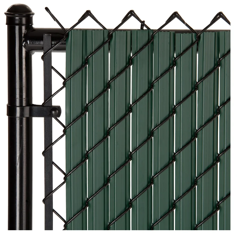 Factory Supply Chain Link Fence With Slats For Privacy Protection Sound ...