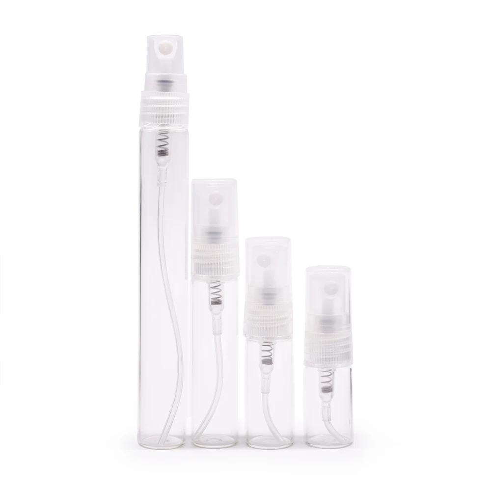 1ml 2ml 3ml 10ml Mini Empty Perfume Tester Sample 2ml Perfume Oil Decant Glass Spray Bottle