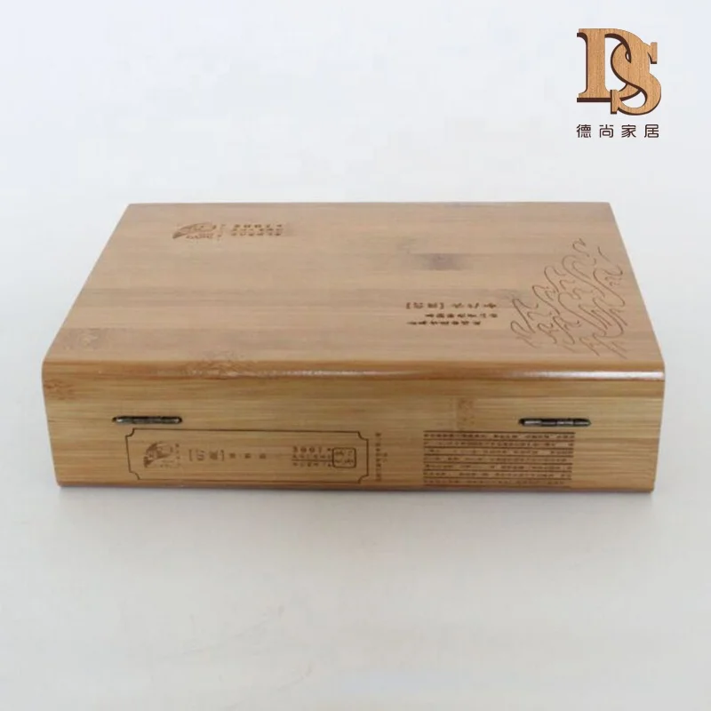 Роскошная прямоугольная бамбуковая книжная деревянная чайная коробка промышленного дизайна Персонализированная сосна для вина и